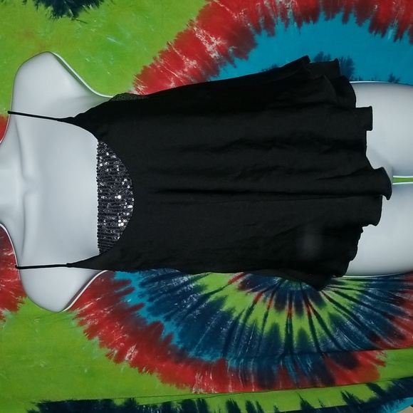 🆕 Free People Reversible Turn It On Cami Tank Top in Black Size XS - Picture 5 of 7